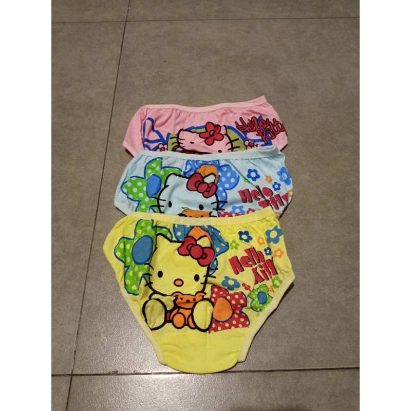 Celana dalam anak perempuan katun premium HELLO KITTY UK S