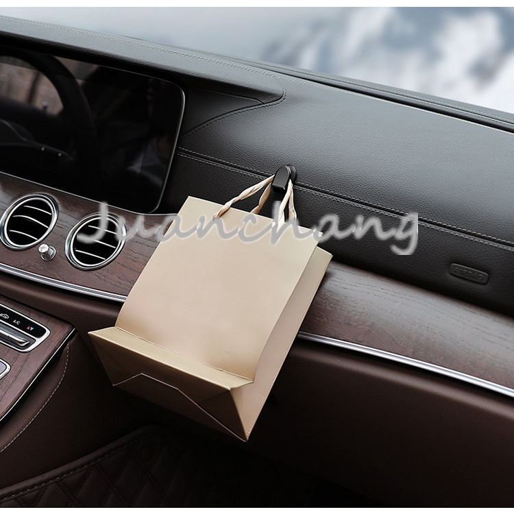 1 / 4 Pcs Gantungan Penyimpanan Kabel USB Headphone Dengan Perekat Untuk Interior Mobil