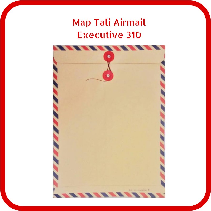 

Amplop Coklat Tali Airmail Executive 310