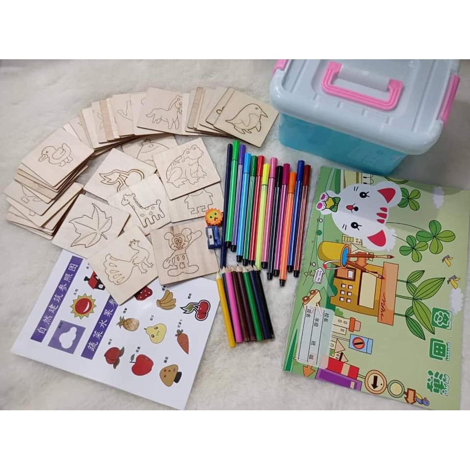 

BELAJAR MENGGAMBAR / DRAWING TEMPLATE SET