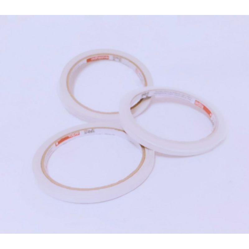 

Double tape/selotip bolak balik 0.25 inch