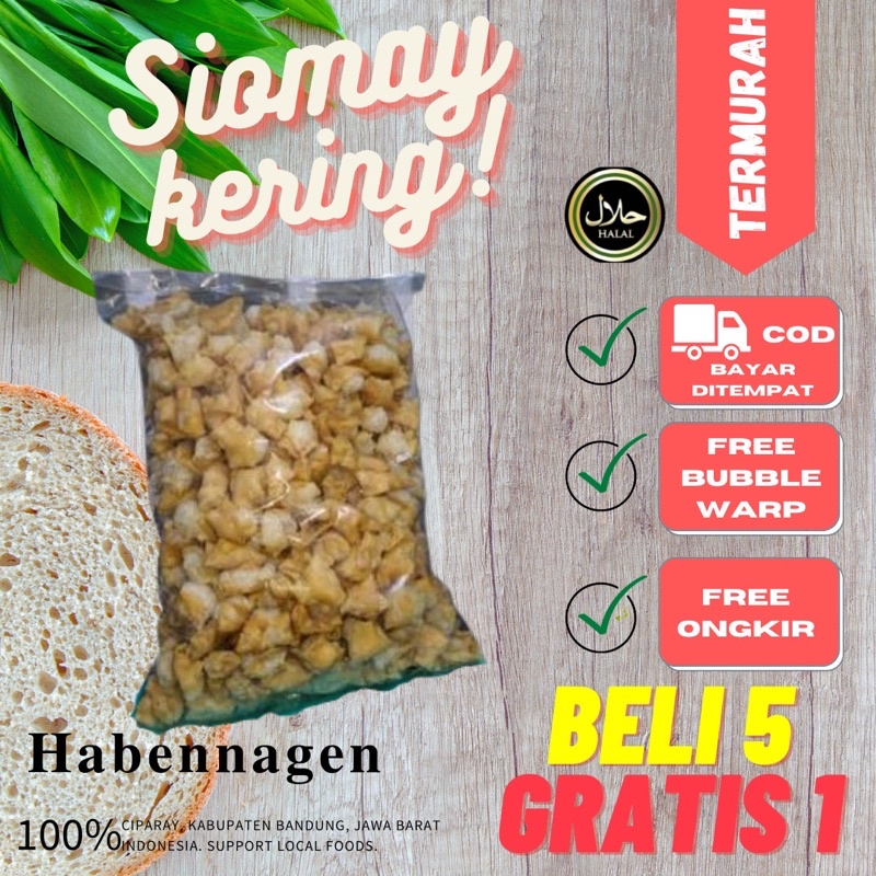 

SIOMAY MINI KERING 1KG/ SOMAY MINI / BATAGOR KERING / GURILEM / SIOMAY MEKARSARI