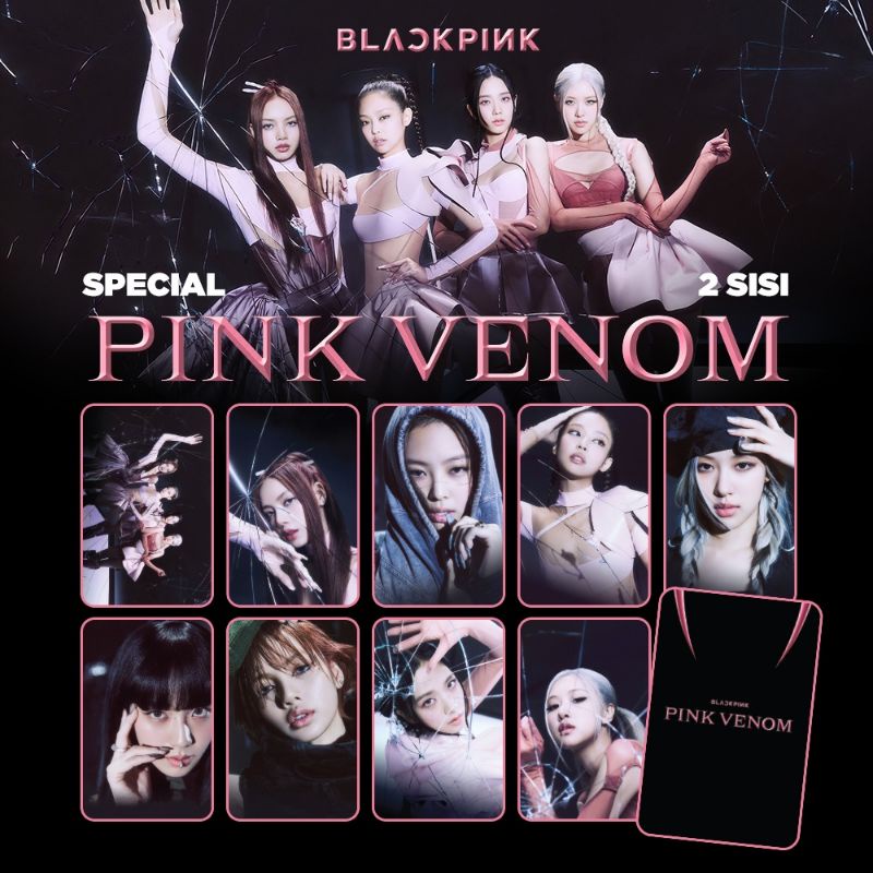 PHOTOCARD(SET) UNOFFICIAL - BLACKPINK VENOM (2 SISI)