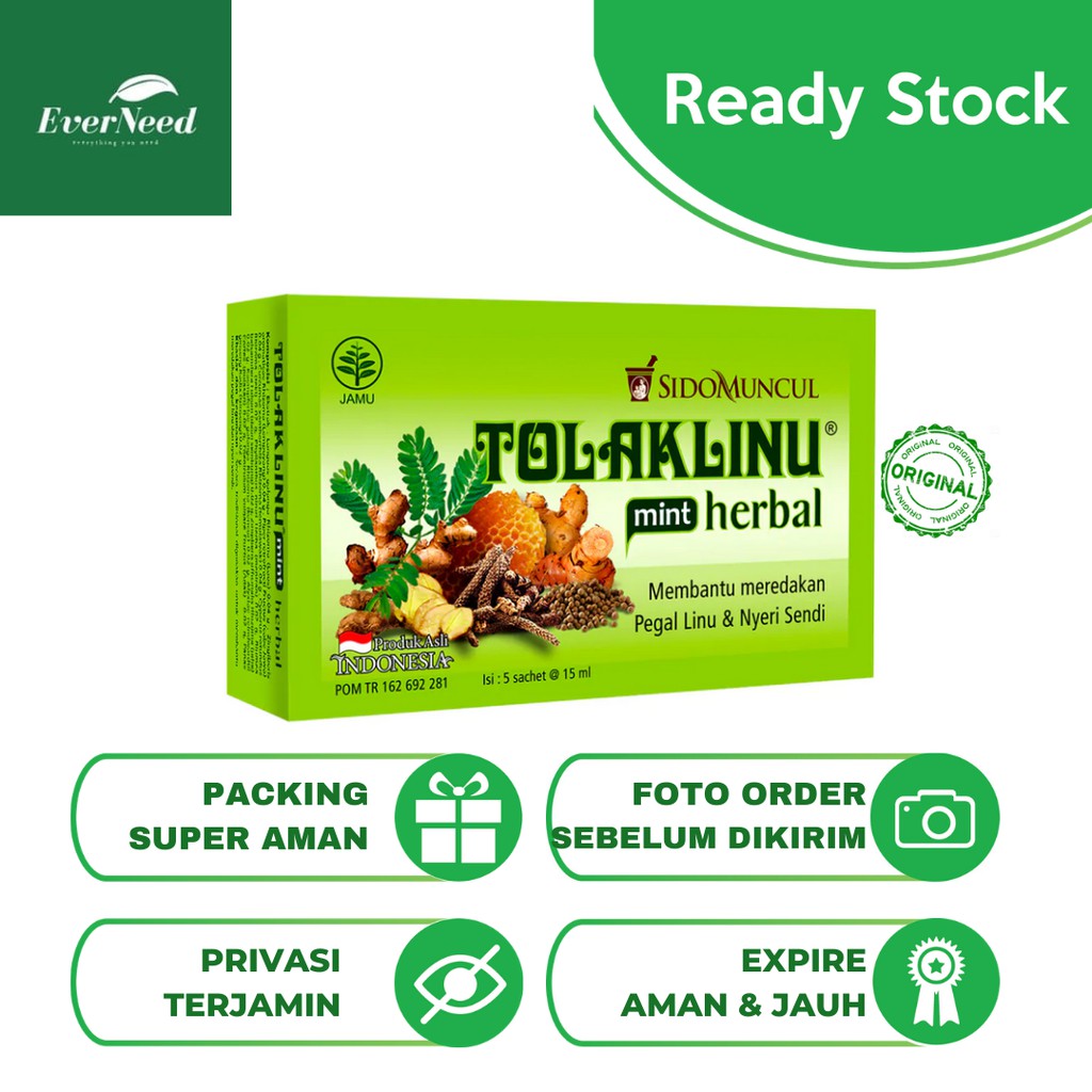 

SidoMuncul Tolak Angin Linu Mint Herbal 1 box