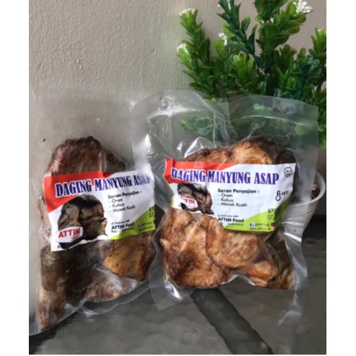 

Daging Ikan Asap Manyung 200 gr 4's by Atin Food