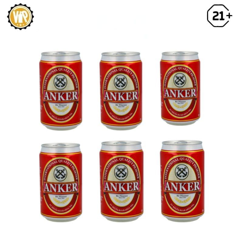 Anker pilsener Can 320ml × 6 Can