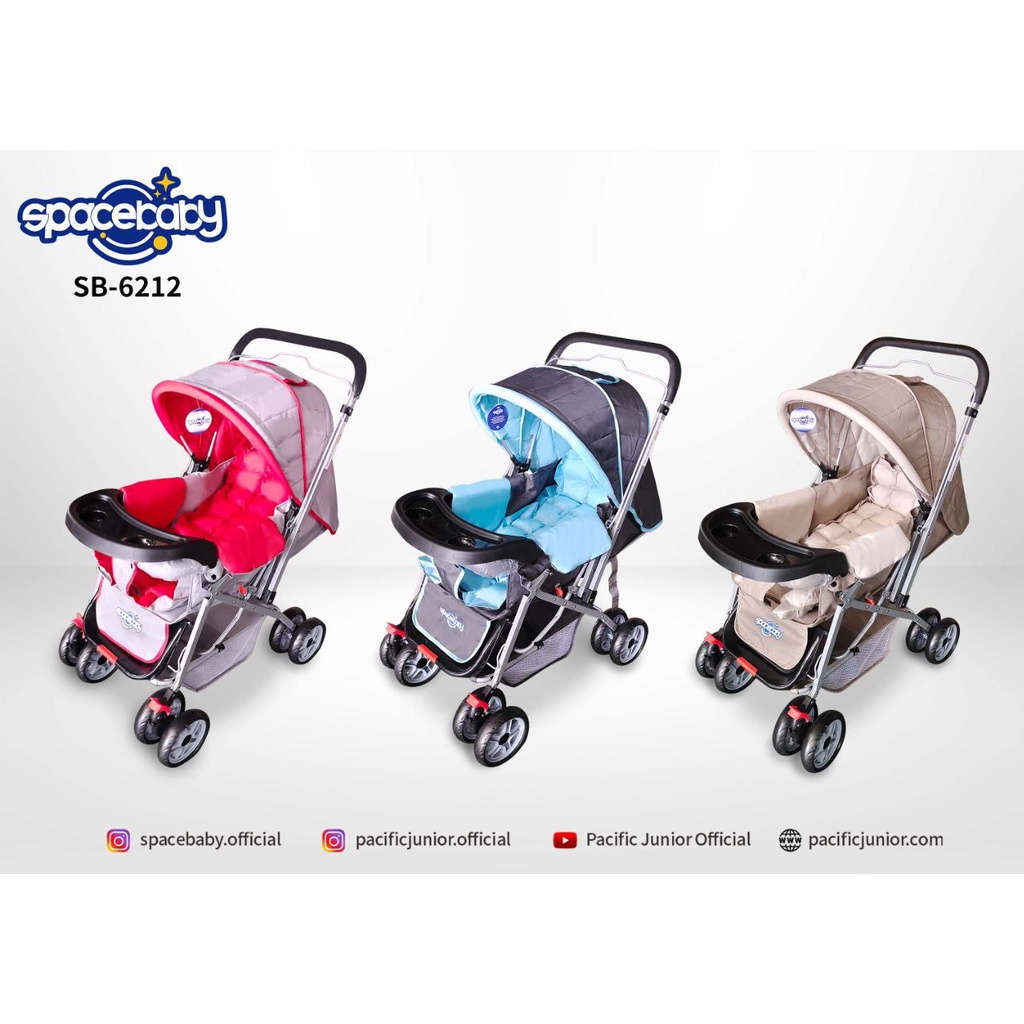 Spacebaby Stroller SB 6212 Kereta dorong 2 Arah - Kereta dorong Bayi
