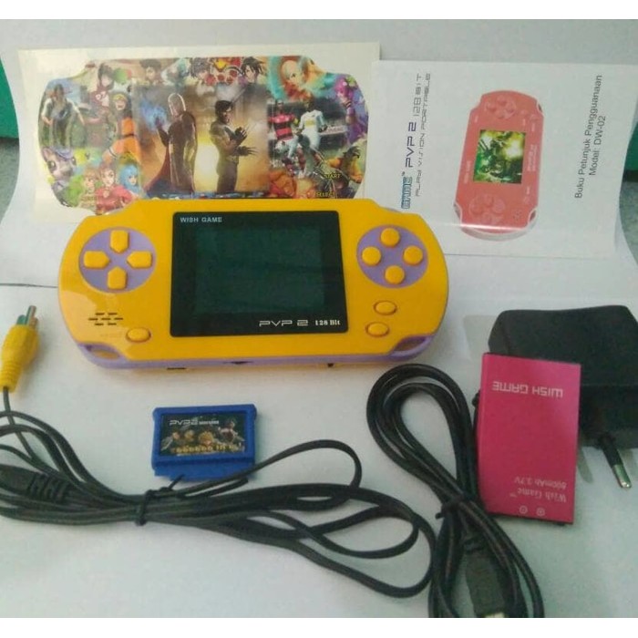 DISKON    Game Boy PVP 2 DW-02 // mainan anak laki // hadiah anak Isi Game SEGA