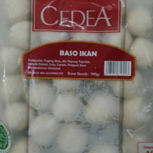 

Cedea baso ikan 500gr