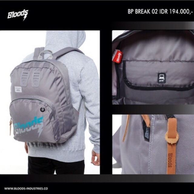 Tas punggung backpack gandong original bloods