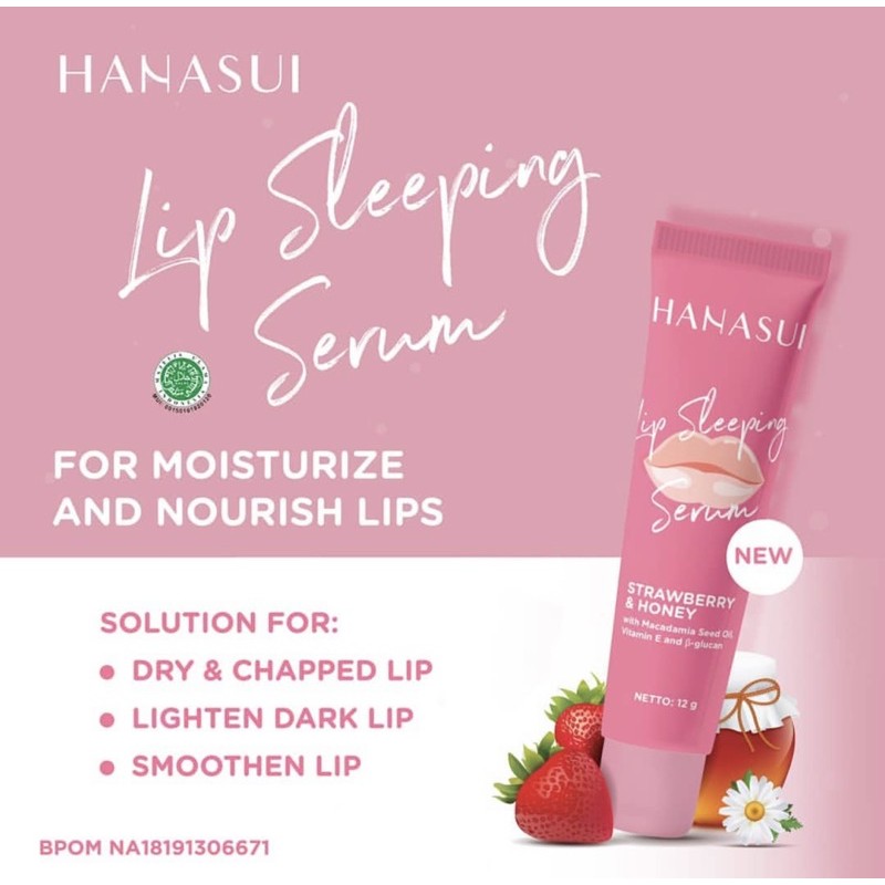 hanasui lip sleeping mask