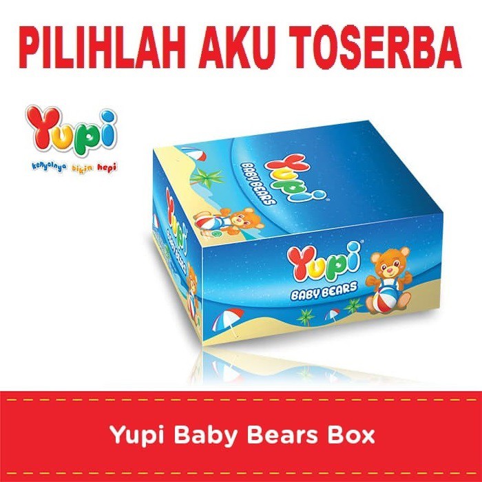 

YUPI BABY BEARS isi 24 PCS - ( HARGA PER BOX )