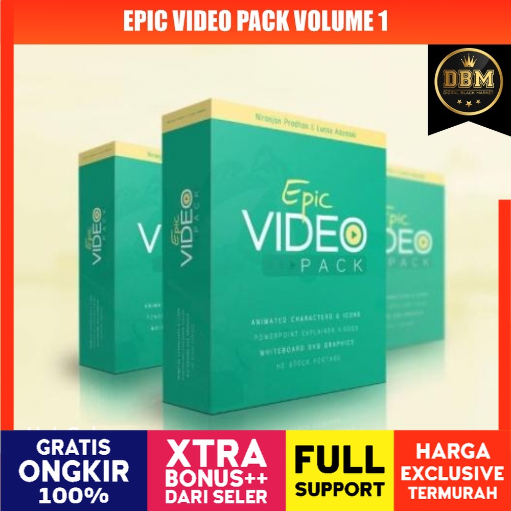 EPIC VIDEO PACK VOLUME 1 - POWER POINT TEMPLATE