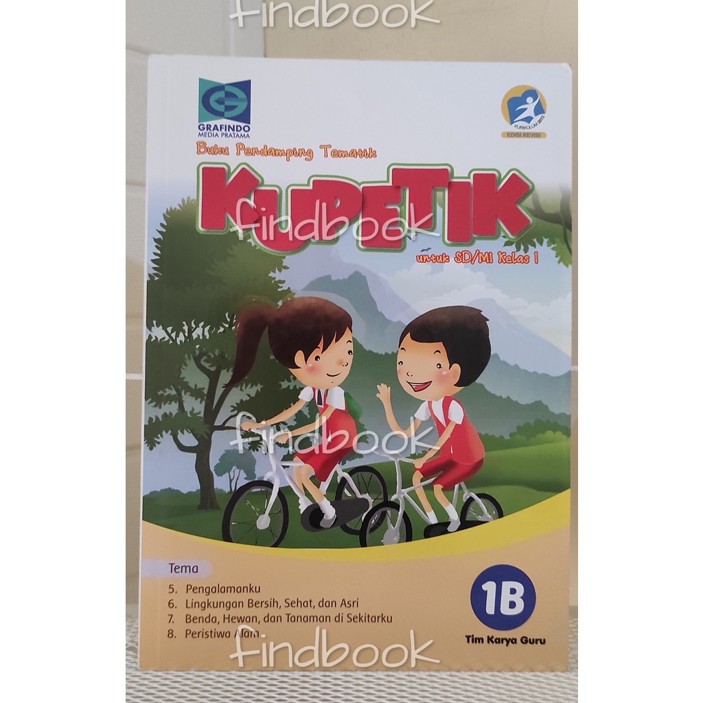 Kupetik 1B SD/MI Kelas 1 (Buku Pendamping Tematik)
