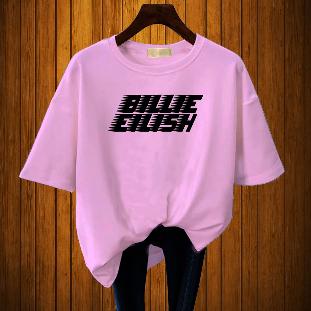 CALVIERO SHOP - BAJU KAOS ATASAN WANITA PRINT BILLIE DOUBLE FONTS