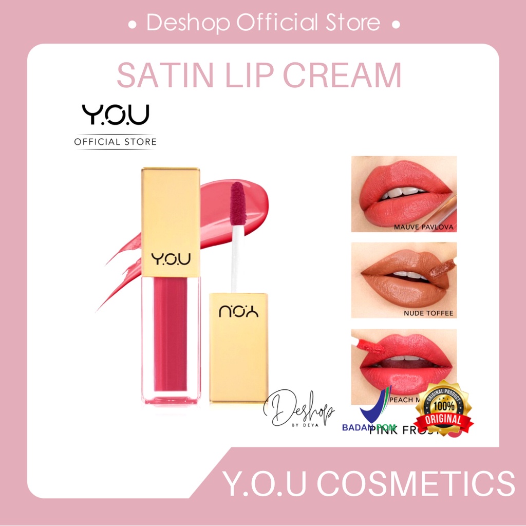 YOU The Gold New Rouge Satin Lip Cream