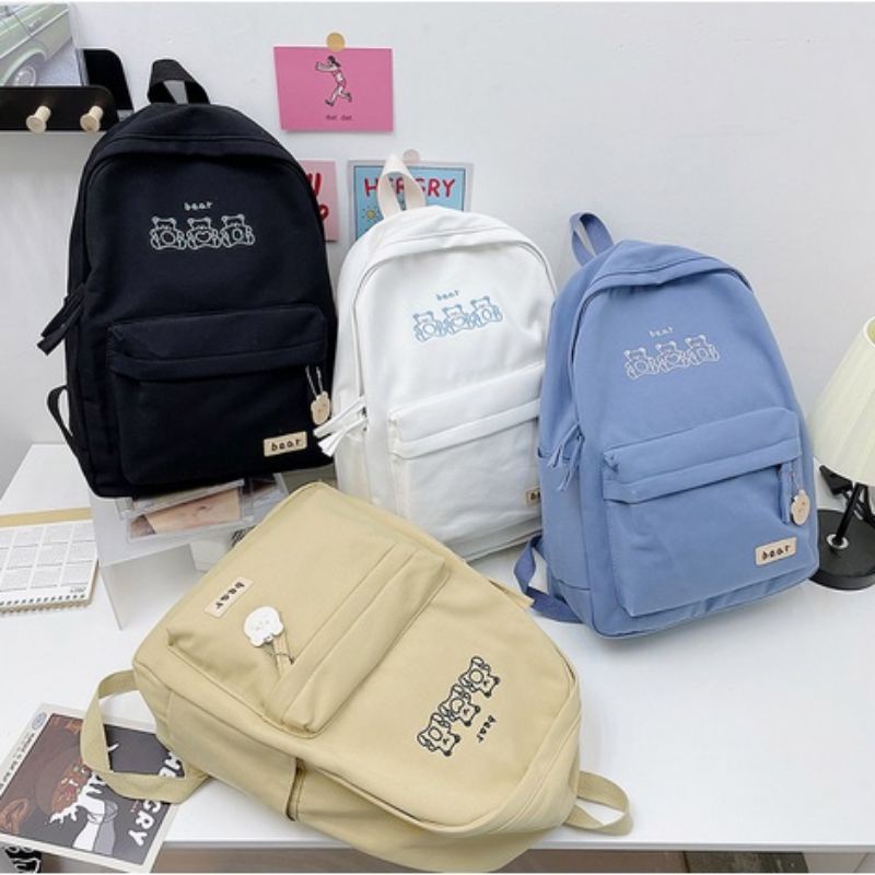 TAS RANSEL OK007 - TAS - TAS IMPORT - RANSEL KOREA - BACPACK - RANSEL WANITA MURAH