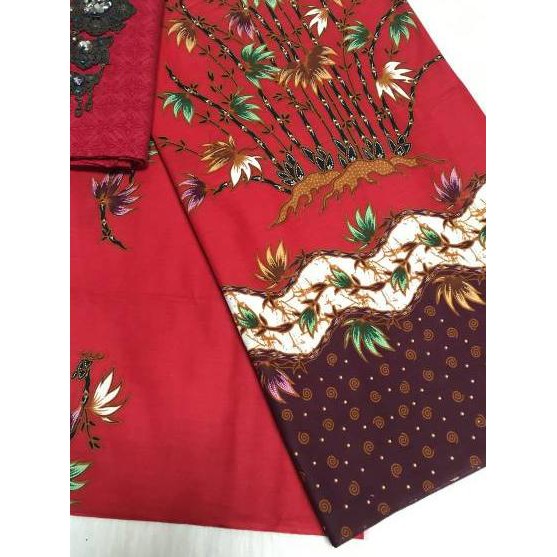 Terbagus - Kain batik primis katun halus unggul jaya h santoso motif hitam manis bambu warna