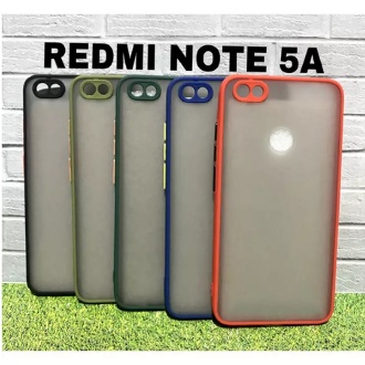 Casing Xiaomi Redmi Note 5A Dove Matte Transparan Slim Fuze Macaron My Choice Case - Acc Plus