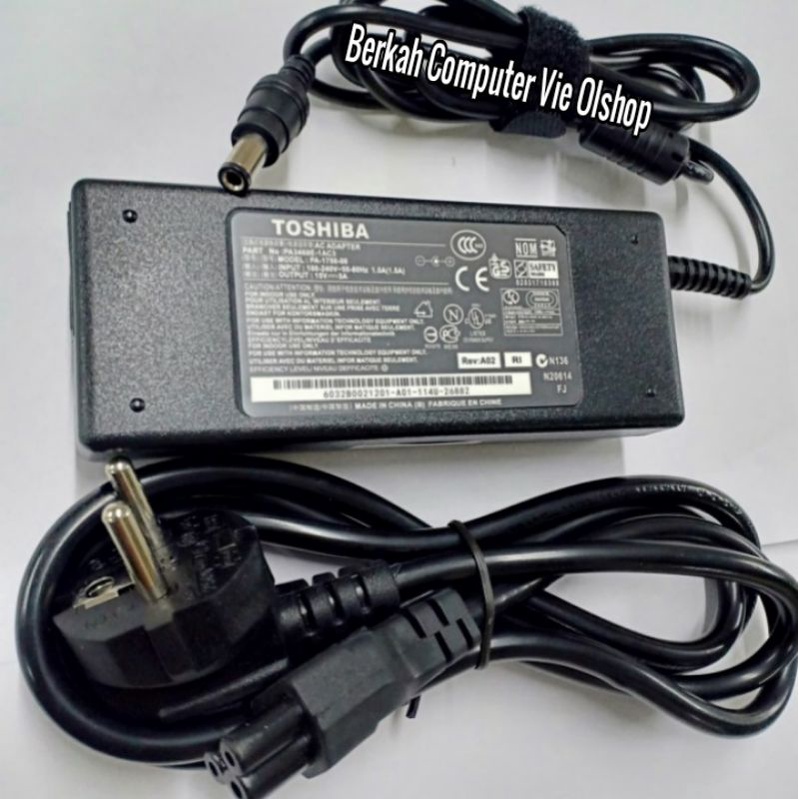 Original Adaptor Charger Laptop Toshiba B550 15V-5A