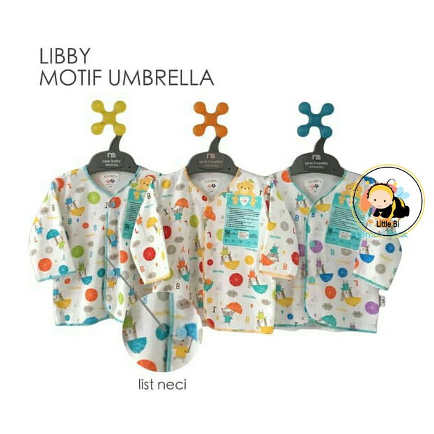 LIBBY Baju Lengan Panjang Newborn