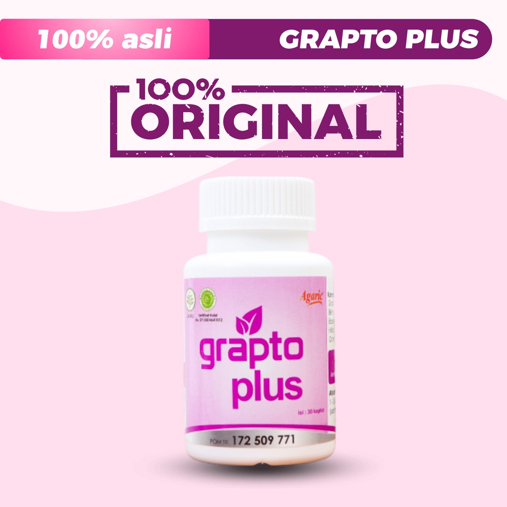 Grapto Plus Grapto Obat Herbal Ambeien wasir Benjolan Pada Anus