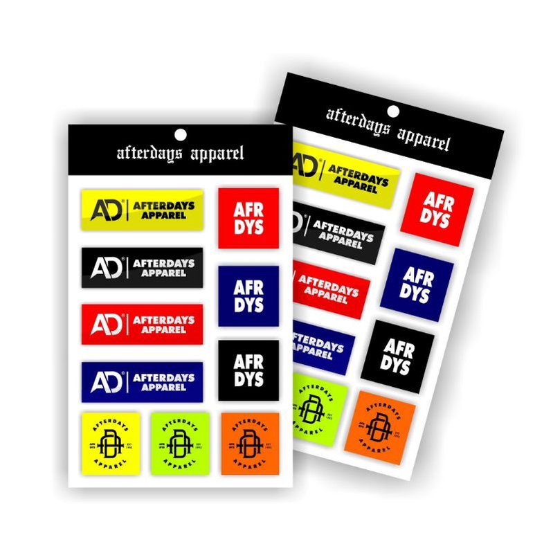 

STIKER PACK AFTERDAYS APPAREL GRAFTEC VINYL ORIGINAL