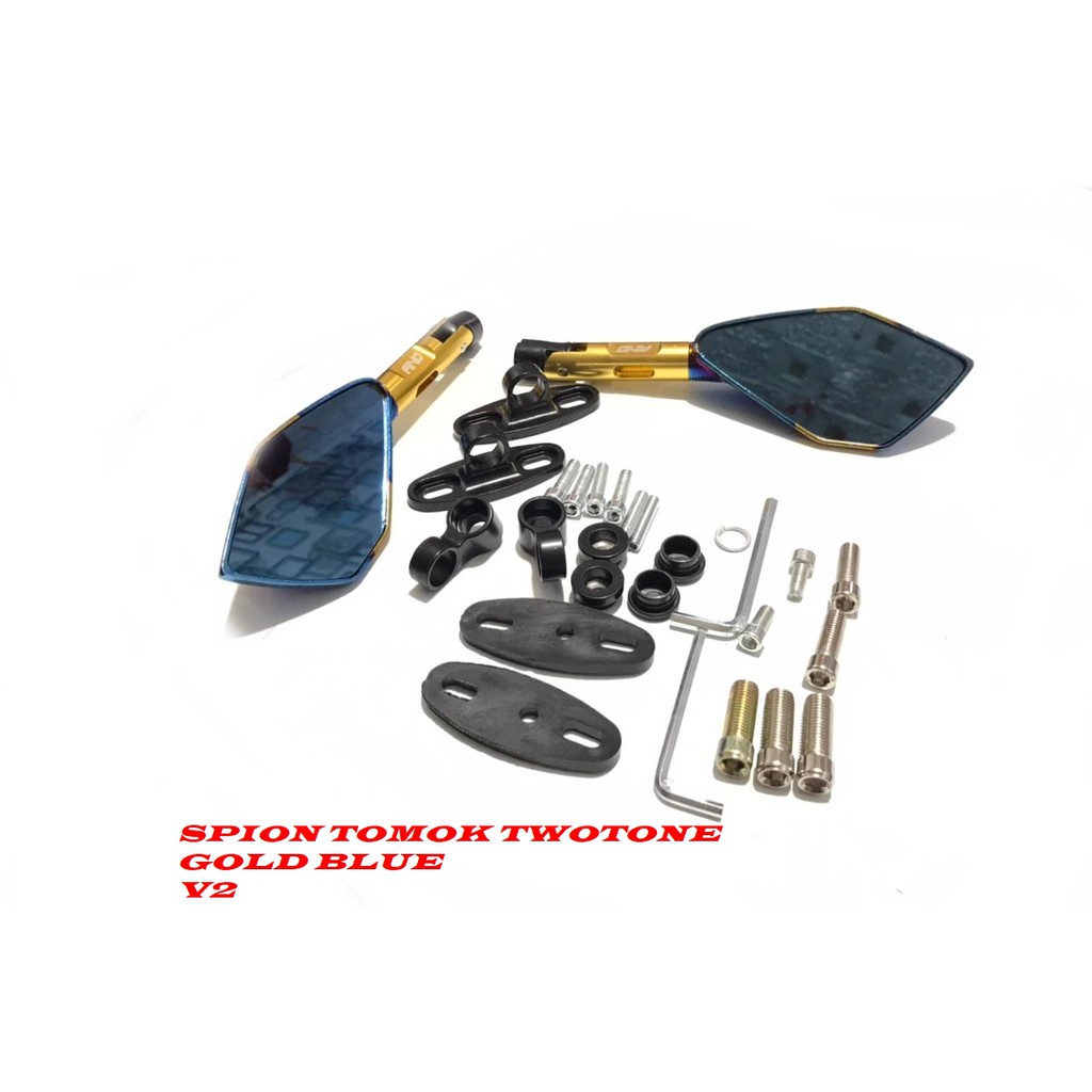 SPION TOMOK TWOTONE NMAX AEROX PCX ADV VARIO NINJA CBR R15 vixion beat all motor universal