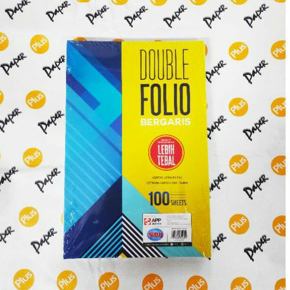 

Double Folio Bergaris SINAR DUNIA 100 Lbr
