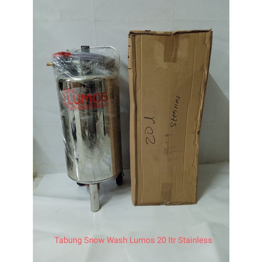 Tabung Snow Wash tabung Cuci Salju Stainless Steel 20 Liter