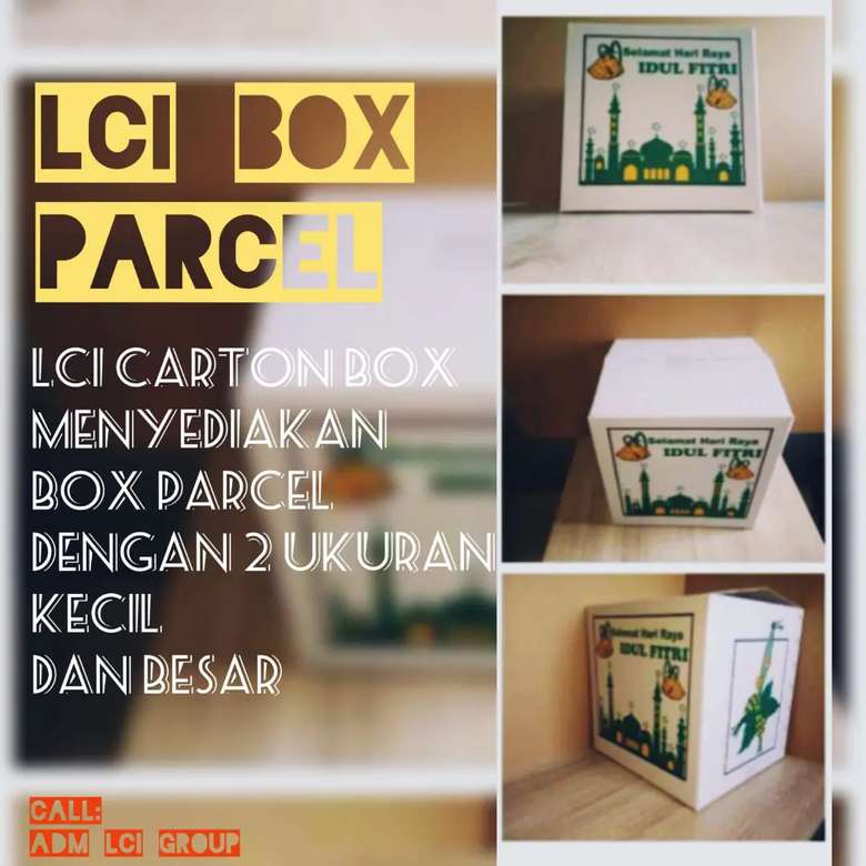 Kardus Parcel Lebaran