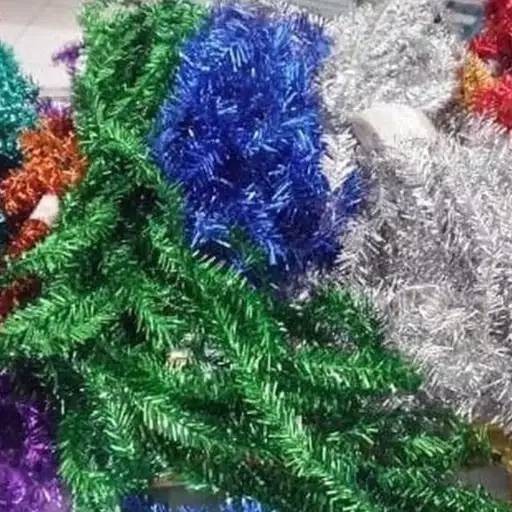 Slinger kecil  tinsel hiasan  pohon  natal  Shopee Indonesia