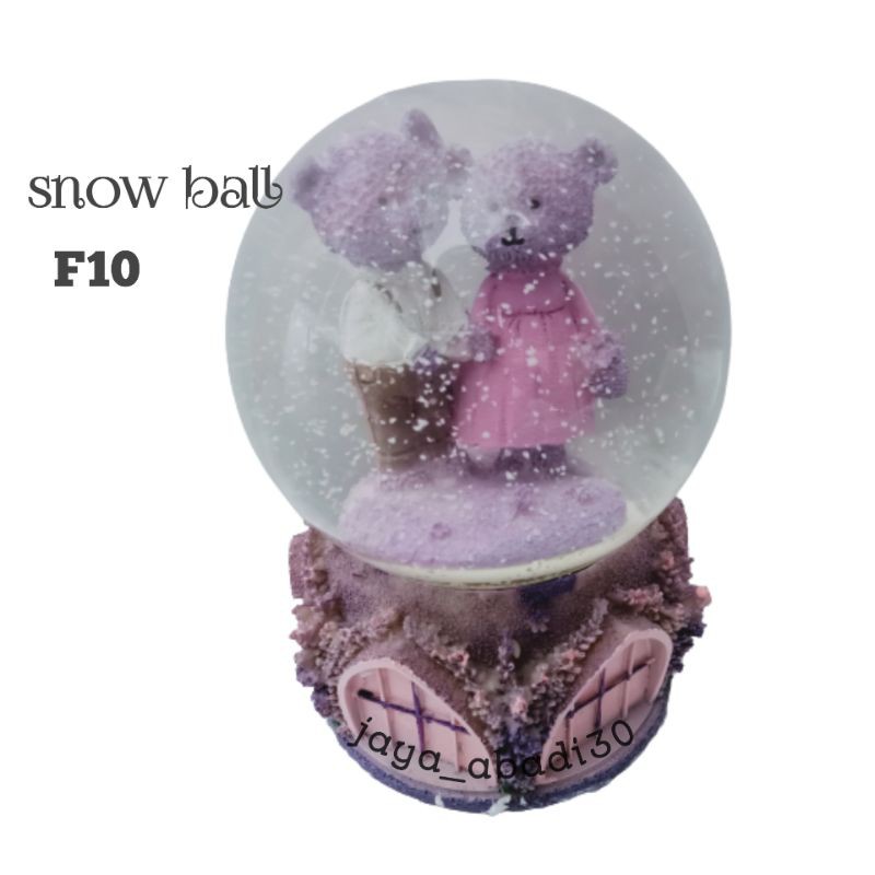 Snow Ball / Kotak Musik Romantis aneka macam tema II kado ulang tahun / kado Valentine MURAH!!