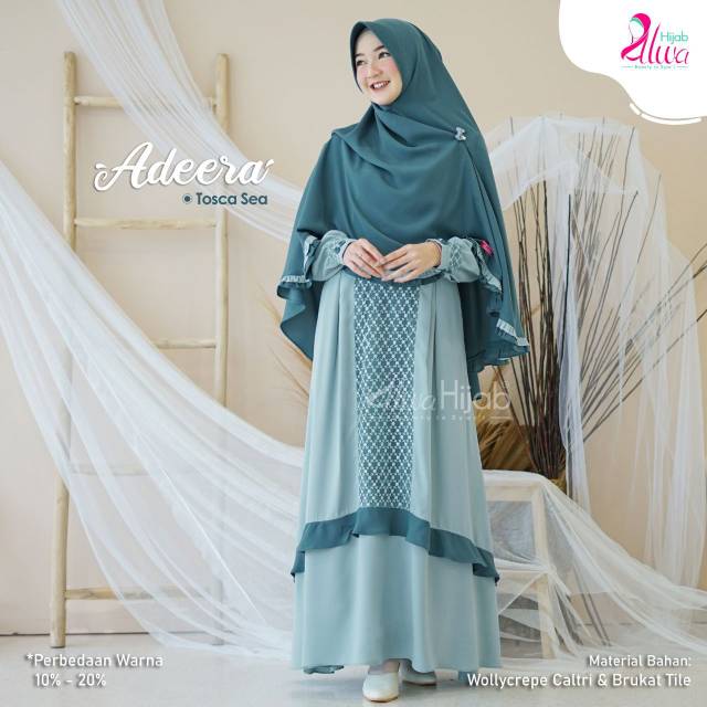 Adeera set original alwa hijab