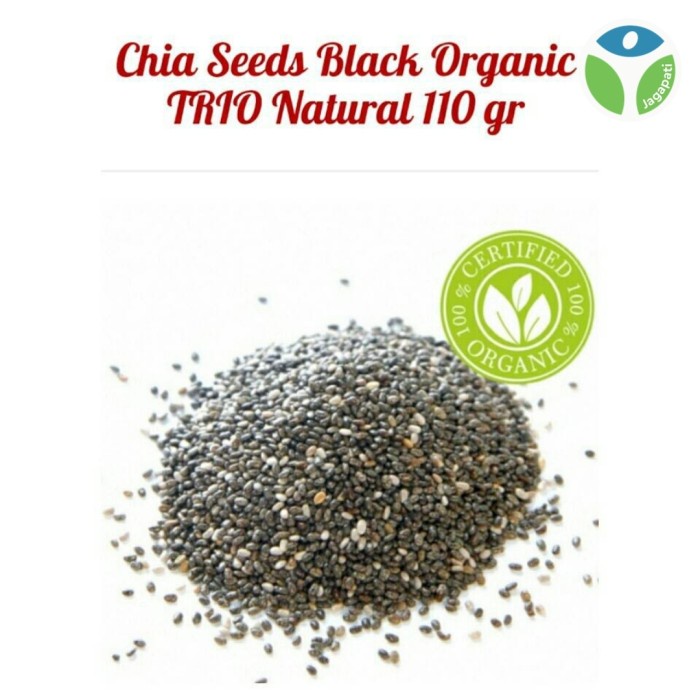 

Q1254521 Trio Natural - Chia Seeds Black Natural 110Gr - Biji Chia Dw51Sqs