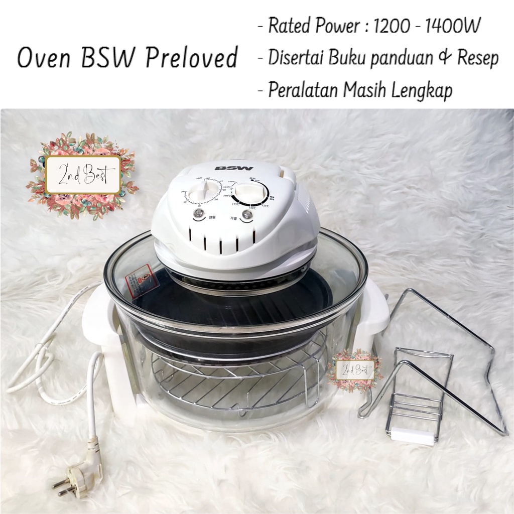 Oven BSW Preloved / Oven Serbaguna / Oven Kue / Oven Makanan Saji / Oven Ayam / Oven Preloved / Oven