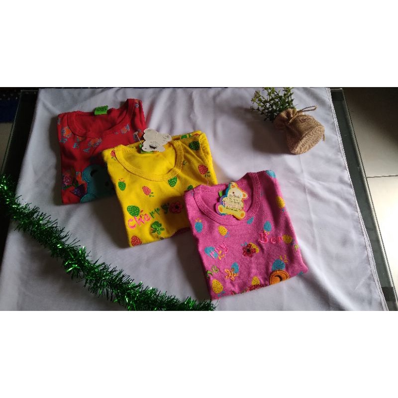 BAJU MAIN ANAK PEREMPUAN KAOS BEAR ANAK PEREMPUAN