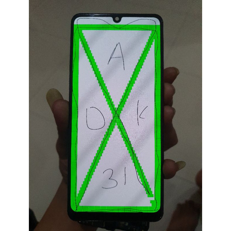 lcd samsung a31 ory copotan