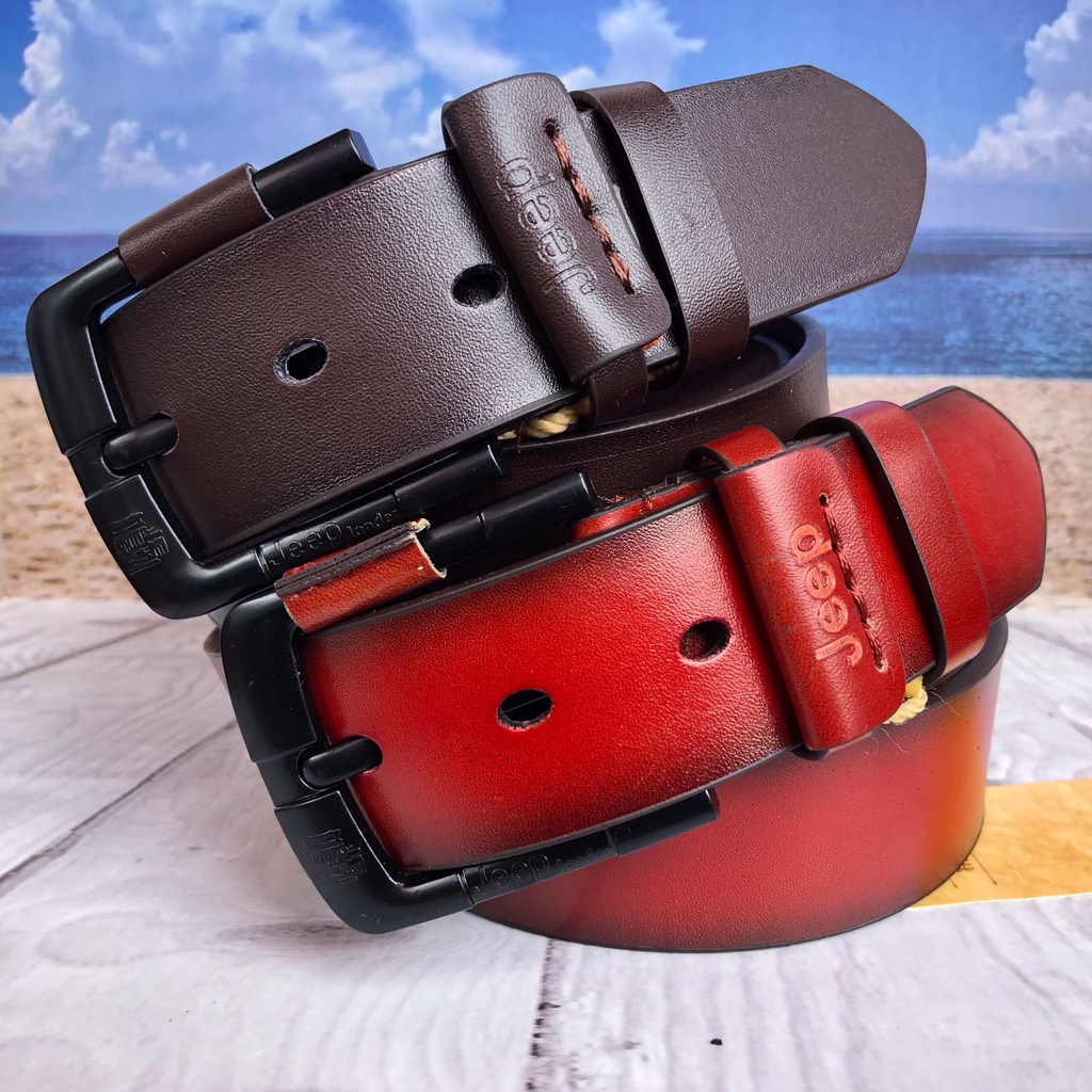 Buckle Style - Ikat Pinggang Kulit Impor Terbaru -Ikat Pinggang Kulit Sintetis - Ikat Pinggang Jarum
