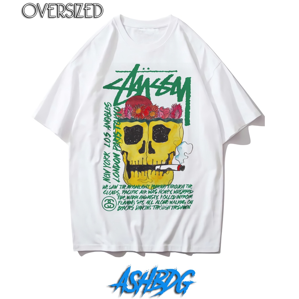 Kaos Stussy Oversize Vintage Style t shirt