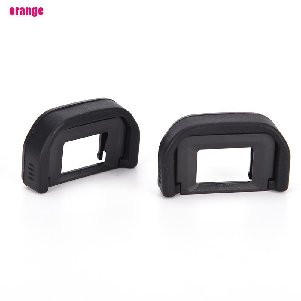 (Happy) 2pcs Eyecup Viewfinder Ef Bahan Karet Untuk Kamera Canon 650d 600d 500d 1100d 350d