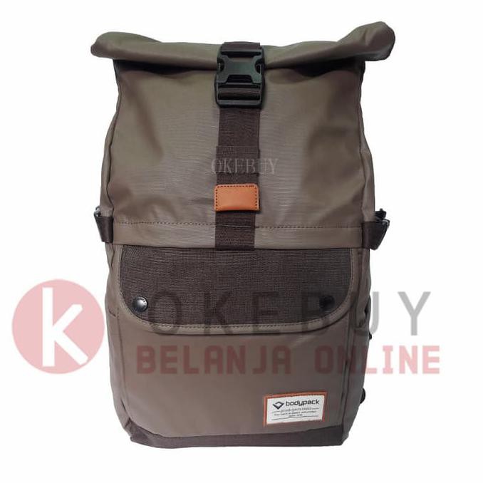 Tas Kerja 2020 Tas Merk Bodypack 2807 Brown /Selempang/Kantor/Sekolah/Backpack/Travel Emejing