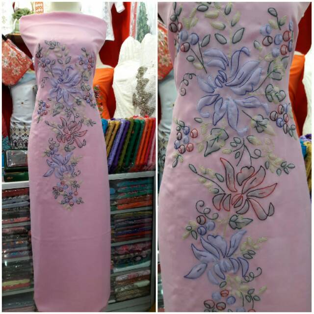 BAHAN BAJU SULAM BAYANG