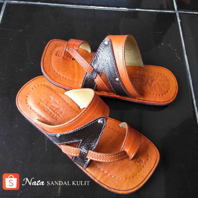 Sandal Kulit Anak Laki-laki  -  Nata Magetan