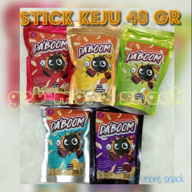

Daboom Stik Keju 40 gr