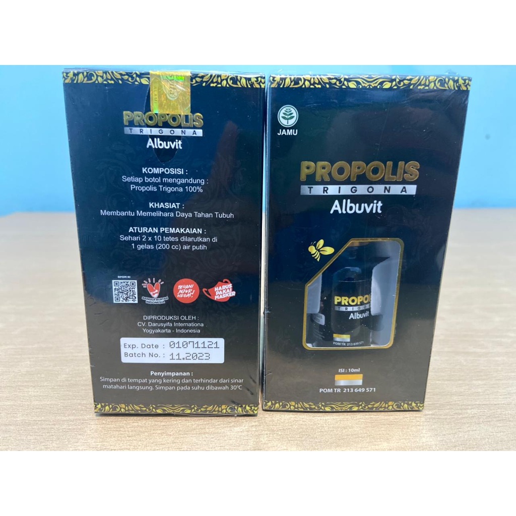 Propolis Trigona Albuvit Asli Original