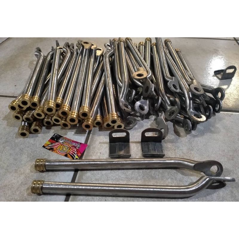 Begel CB Besi Panjang Polos Ring Kuningan BEGEL CB BETON SET RING KUNINGAN 1SET