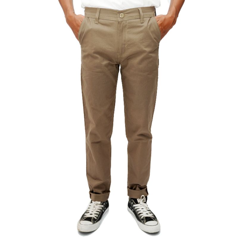 Omidoki Chino Pants Luxy Dark Caramel