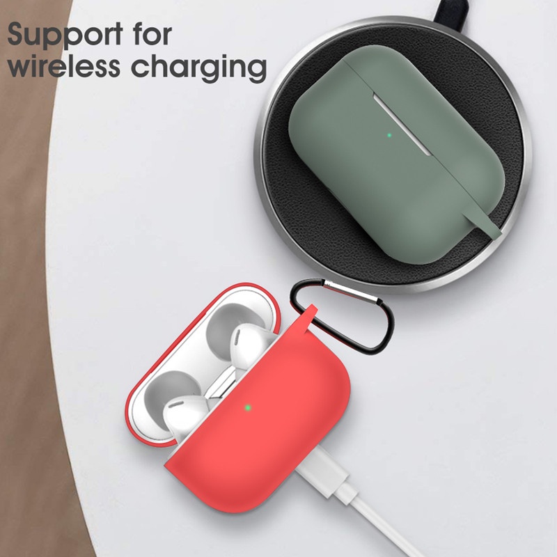 Silicone Cover Case untuk Airpods 3 Pro Case Nirkabel Bluetooth untuk Airpod Airpods Pro Earphone Aksesoris Dengan Stiker Anti-debu