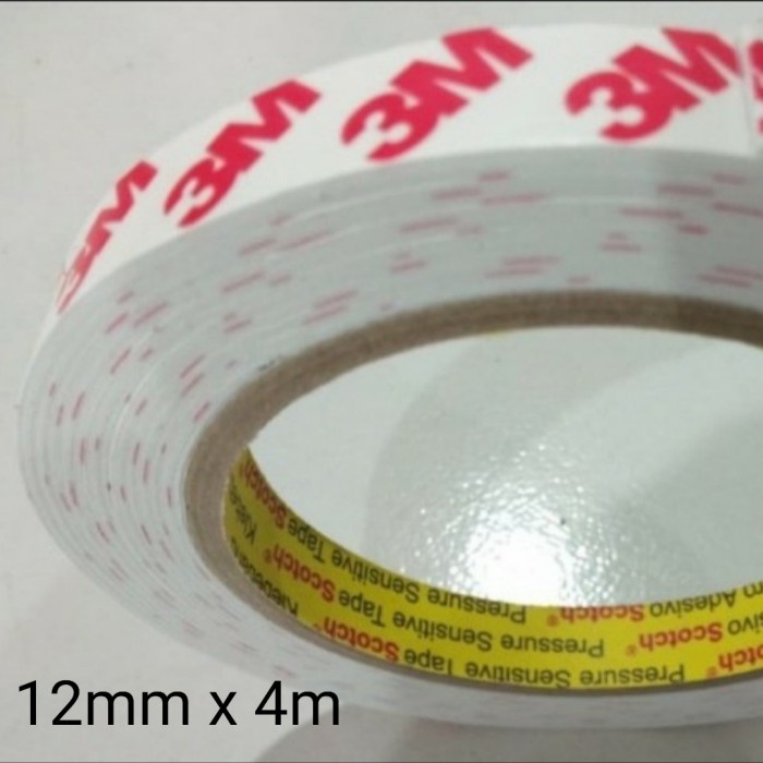 

Double tape PE foam white 12mm x 4m